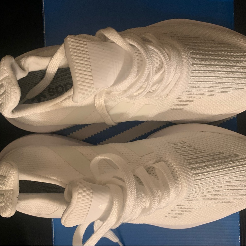 Adidas White Athletic Sneakers